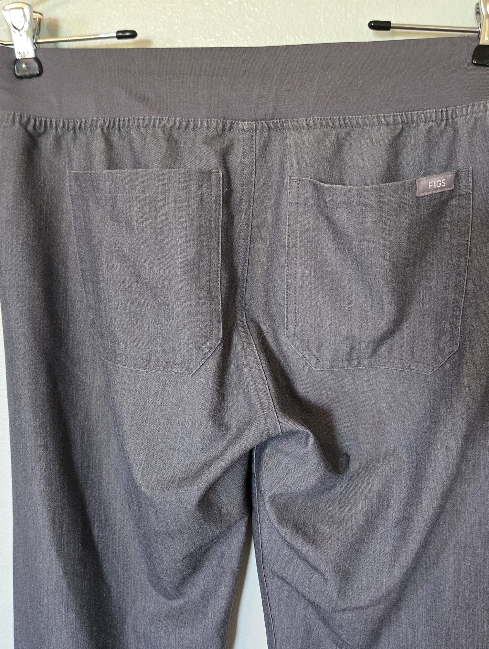Figs | High Waisted Livingston Basic Scrub Pants In Graphite Size Small - Picture 5 of 8